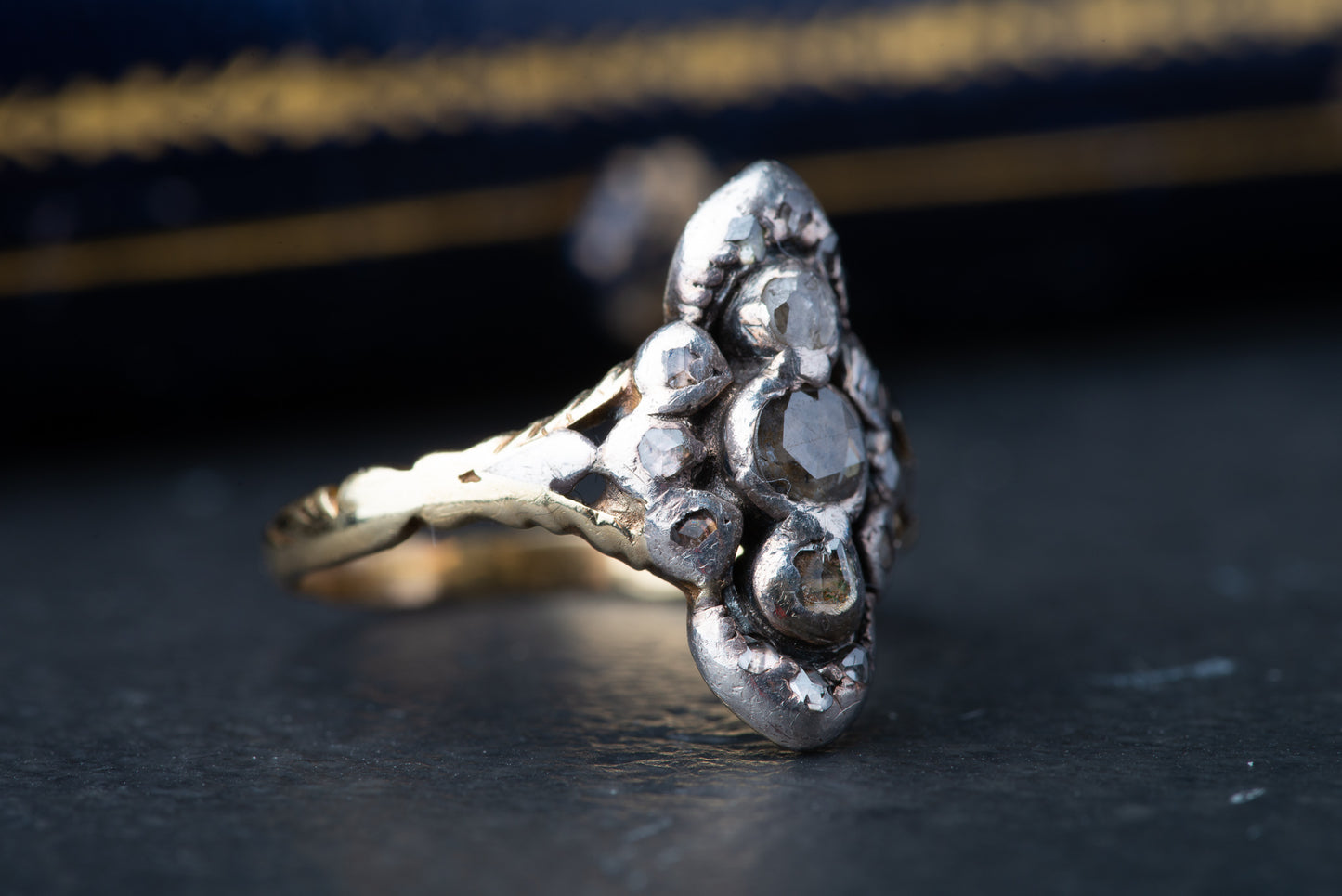 Antique Rosecut Diamond Ring