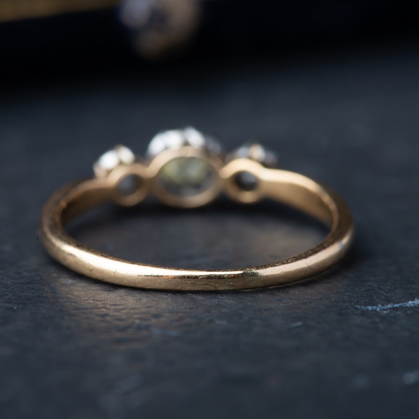 1900's Edwardian Trilogy Diamond Ring