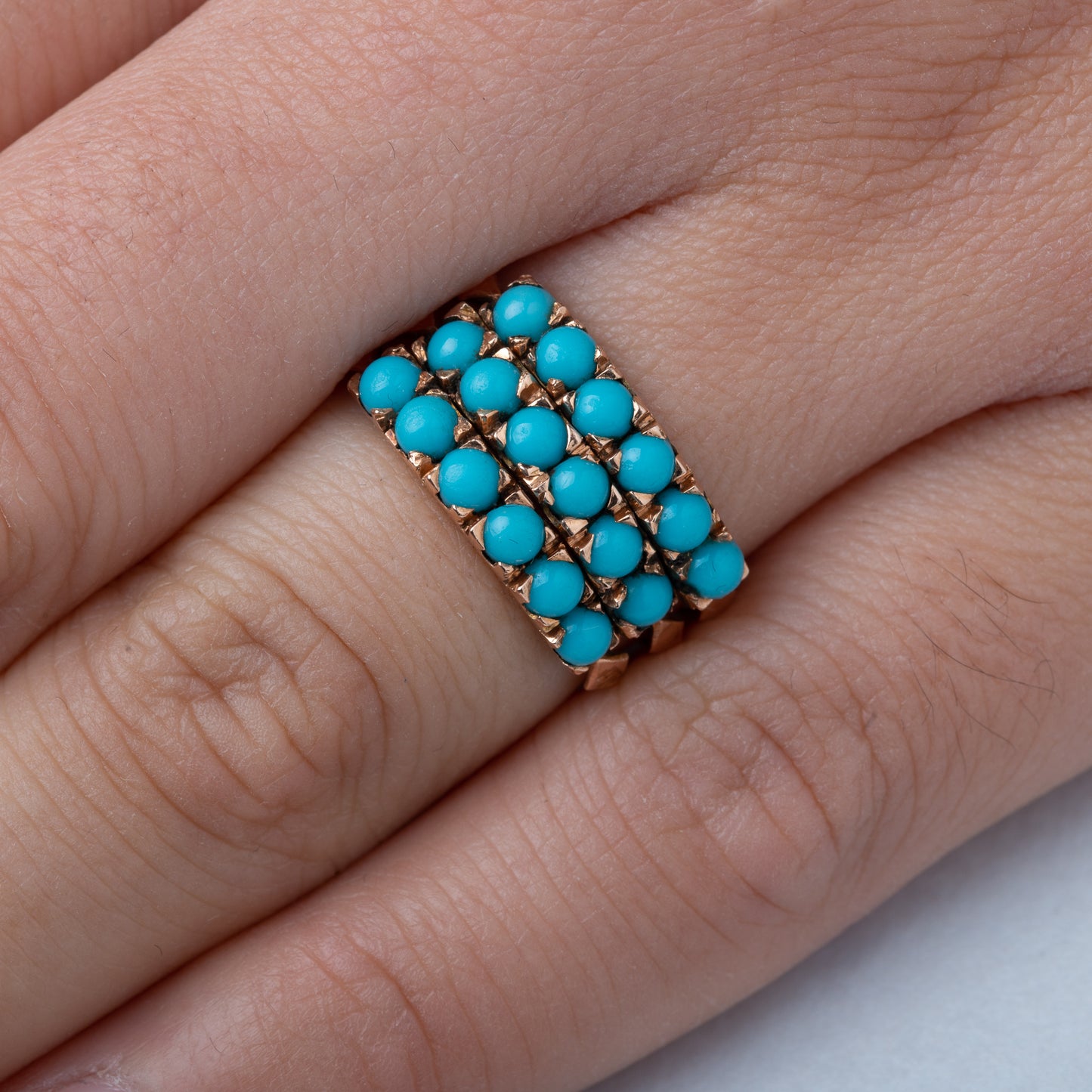 Vintage Turquoise Harem Ring