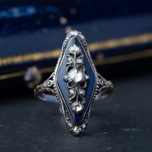 Antique “Bague Au Firmament” Ring