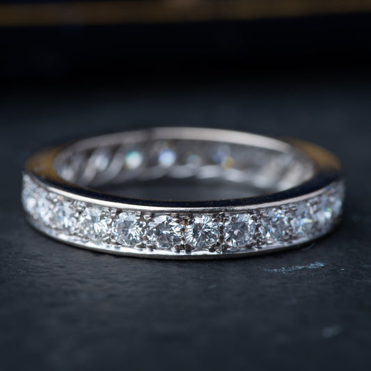 Art Deco 1.3ct Diamond Eternity Ring