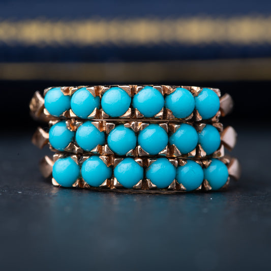 Vintage Turquoise Harem Ring