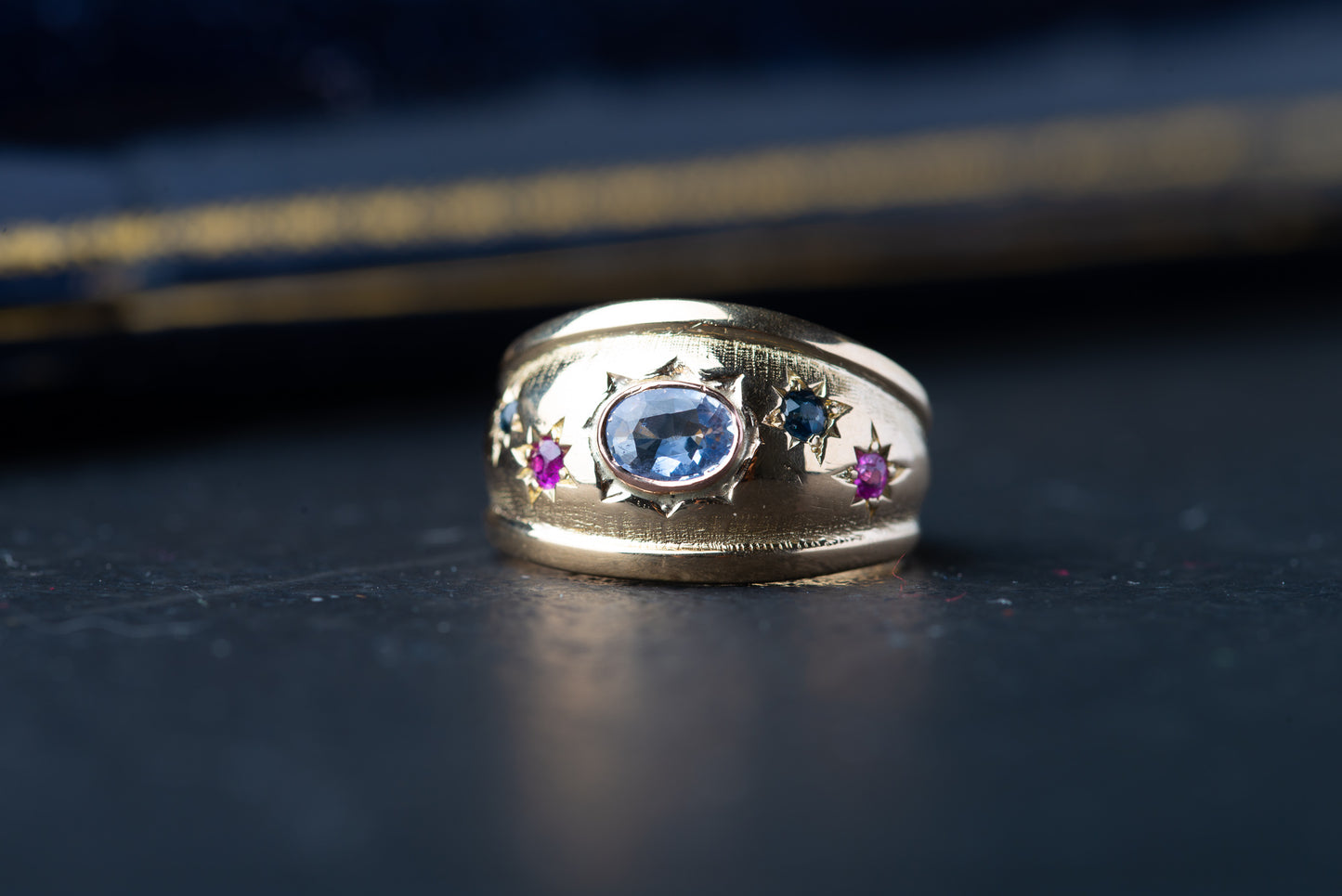 Vintage Sapphire Star ring