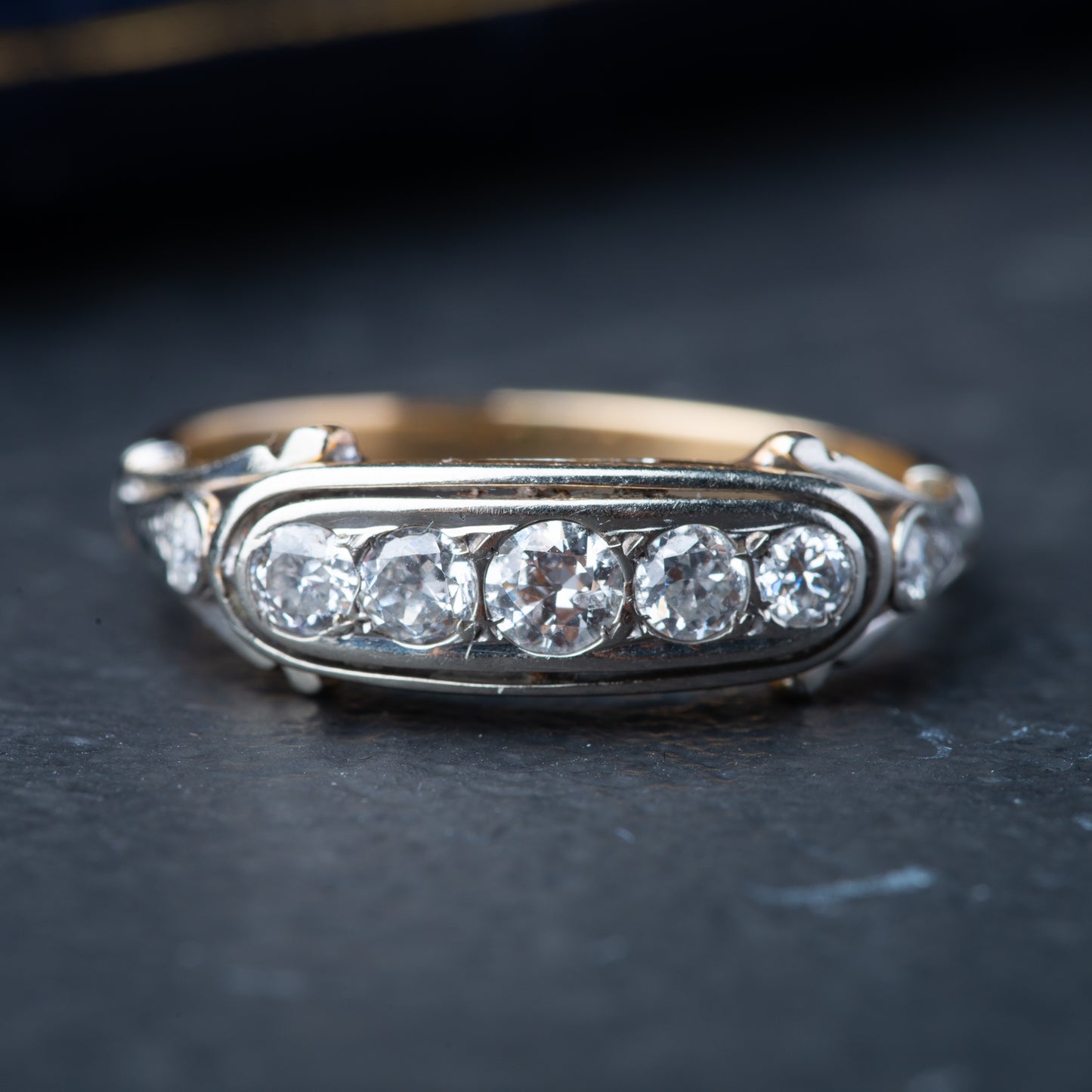 Art Deco Five Stone Diamond Ring