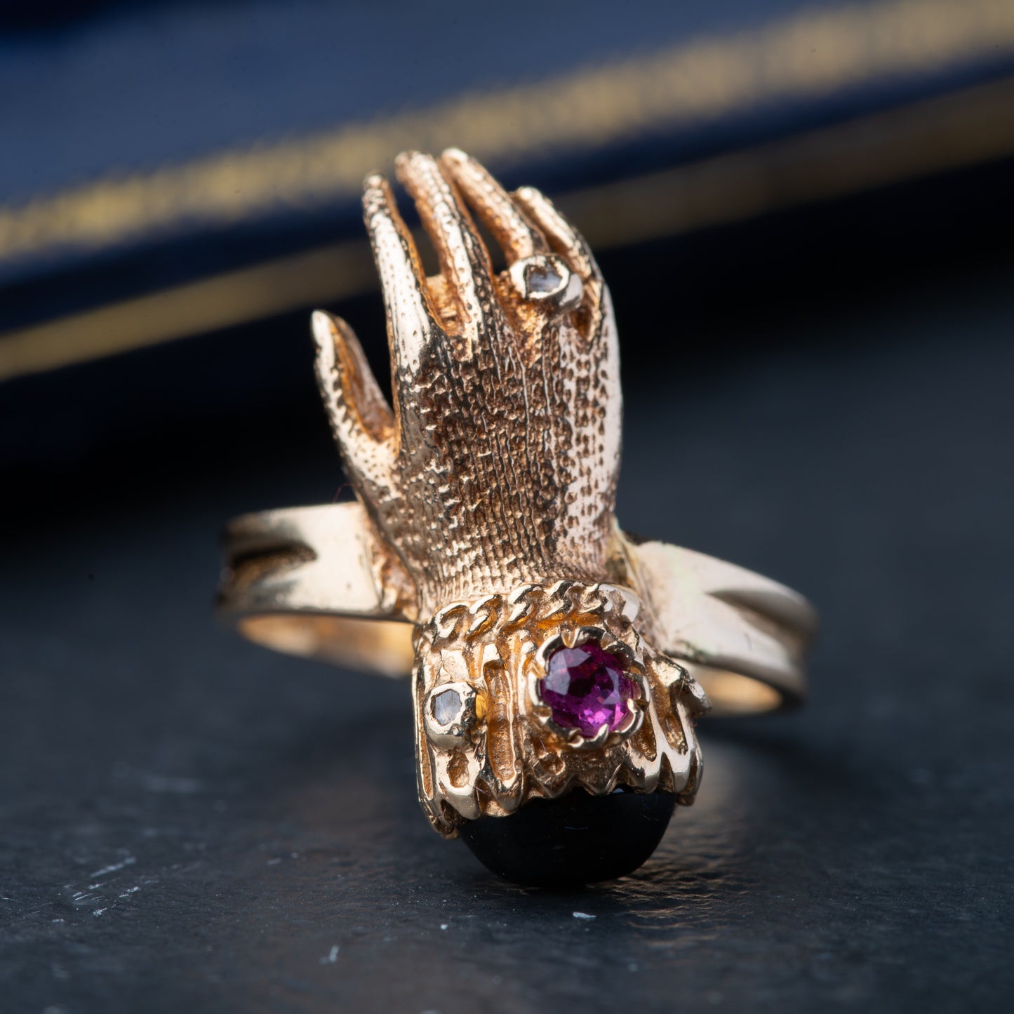 Victorian Inspired Fede Hand Ring