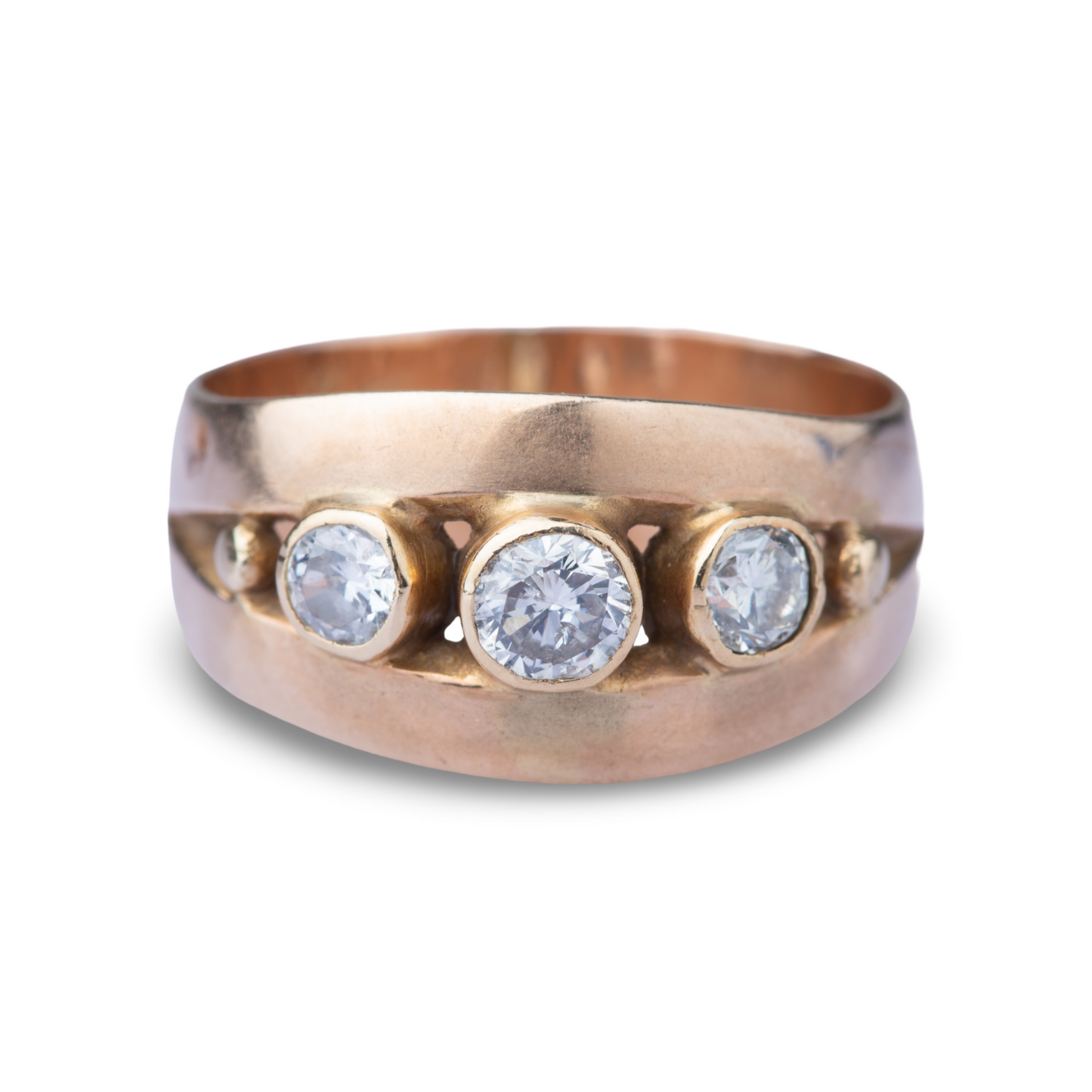 Edwardian Diamond Trilogy Ring