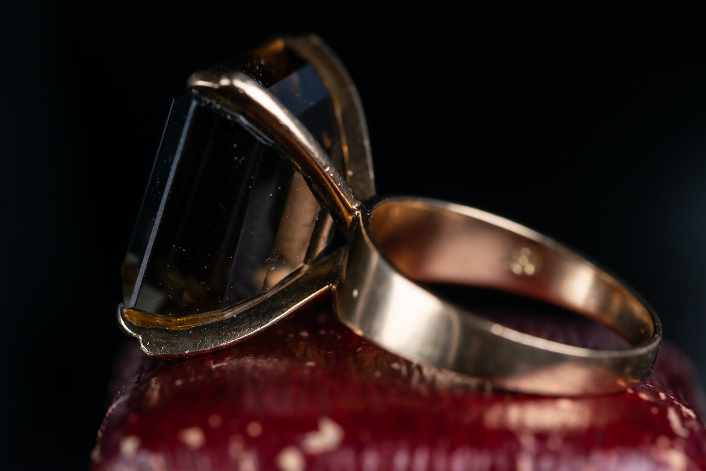 Vintage Smokey Quartz Ring